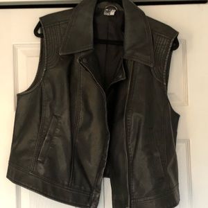 Faux motor jacket